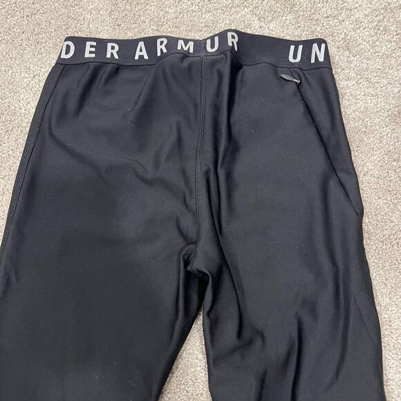 Under Armour Women's Compression Running‎ Tights Black Ankle Size Medium - Picture 8 of 8